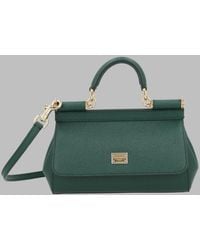 Dolce & Gabbana - Leather Handbag Sicily Mini Handbags - Lyst