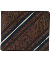 Etro - Leather Wallet - Lyst
