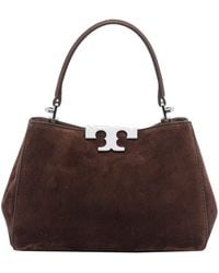Tory Burch - Mini Eleanor Suede Satchel Bag - Lyst