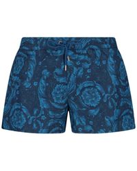 Versace - Barocco Swim Shorts - Lyst