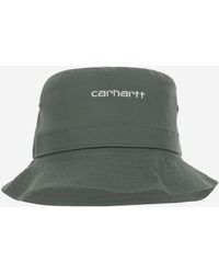Carhartt - Canvas Bucket Hat With Logo - Lyst