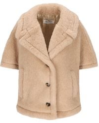 Max Mara - Wool Cape - Lyst