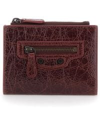 Balenciaga - Card Holder Le City Leather Accessory - Lyst
