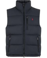 Polo Ralph Lauren - Padded Vest Polyester Waistcoats & Gilets - Lyst