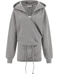 The Attico - Hooded Dress - Lyst