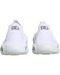 Dolce & Gabbana - Slip On Wave Low Top Sneakers Shoes Polyester Viscose - Lyst