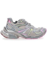 Balenciaga - Runner 2 Nylon Low-Top Sneakers With Leather Inserts - Lyst