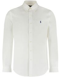 Ralph Lauren - Button-down Collar Cotton Shirt - Lyst