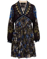 Etro - Floral Ramage Tunic Dress - Lyst