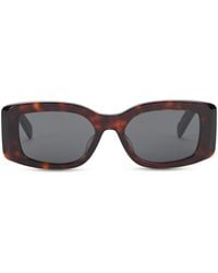 Celine - Sunglasses Triomphe Xl Acetate - Lyst