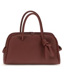 Jacquemus - Le Petit Turismo Leather Top Handle Bag - Lyst