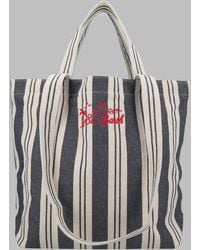 MC2 Saint Barth - Tote Bag Essential Beach Cotton Handbags - Lyst