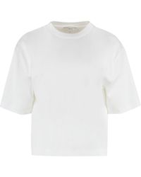 Vince - Cotton Crew-Neck T-Shirt - Lyst