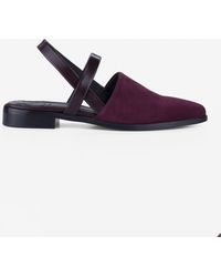 CB Made In Italy - Leather And Suede Flats Vega - Lyst