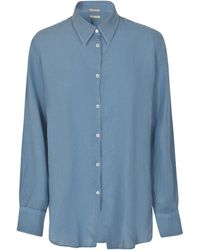Massimo Alba - Regular Plain Formal Shirt - Lyst