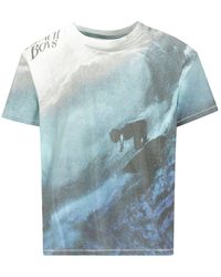 ERL - Surfer-printed Crewneck T-shirt - Lyst