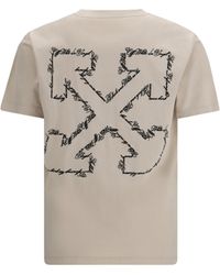 Off-White c/o Virgil Abloh - Script Arrow T-Shirt - Lyst