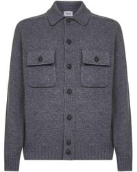 D 40 - Virgin Wool Knit Jacket - Lyst