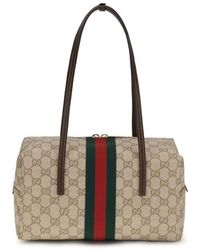 Gucci - Beige Fabric Handbag - Lyst