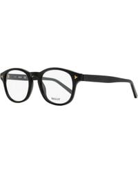 Bally - Rectangular Eyeglasses By5019 001 50Mm Plastic (Acetate) - Lyst
