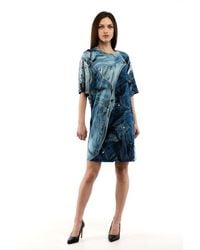 Moschino - Multicolor Viscose Casual Dress - Lyst