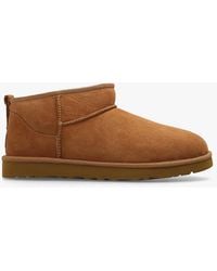 UGG - Ultra Mini Suede Boots - Lyst