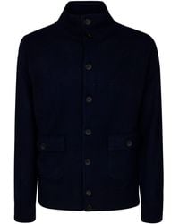 FILIPPO DE LAURENTIIS - Button Cardigan Wool Cashmere - Lyst