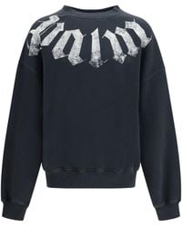 Palm Angels - Big Neck Logo Sweatshirt - Lyst