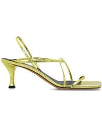Proenza Schouler - Square Strappy Heeled Sandals - Lyst