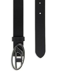 DIESEL - Logo-buckle Leather Belt - Lyst