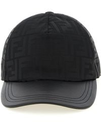 Fendi - Ff Jacquard Cap - Lyst