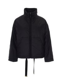 Max Mara - Solid Mock Collar Jacket - Lyst