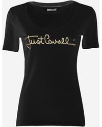 Just Cavalli - T-Shirt Stretch Cotton T-Shirts & Jerseys - Lyst