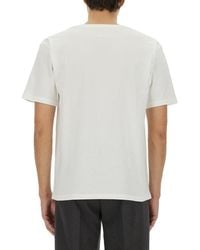 Valentino - Cotton T-Shirt With Chez Print T-Shirts - Lyst