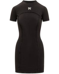 Palm Angels - Dress With Pa Monogram - Lyst