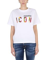 DSquared² - Sunset Easy Icon T-shirt - Lyst
