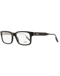 ZEGNA - Soft Rectangular Eyeglasses Ez5254 001 54Mm Plastic (Acetate) - Lyst