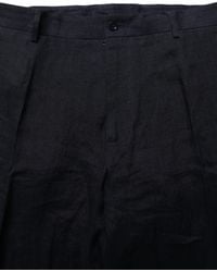 Dolce & Gabbana - Linen Straight Leg Dress Trouser Pants - Lyst