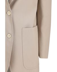 Max Mara - Single-Breasted Wool-Blend Blazer - Lyst