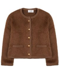 Celine - Jacket Chasseur Mohair Wm Wool Polyamide Polyester - Lyst