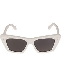 Celine - Rectangle Cat-eye Sunglasses - Lyst
