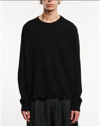 Studio Nicholson - Crewneck Jumper Sweater - Lyst