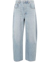 Alexander Wang - Oversized Rounded Low Rise Jean - Lyst