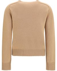 Burberry - Sweater Wool And Cashmere - Lyst