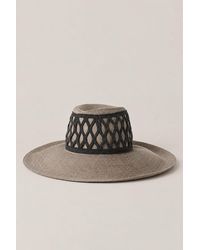 Brunello Cucinelli - Woven Wide Brim Hat - Lyst