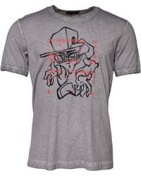 Dolce & Gabbana - Graphic Print Tshirt - Lyst
