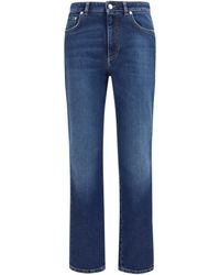 Dolce & Gabbana - Five-Pocket Denim Jeans Cotton Trousers - Lyst