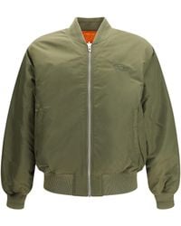 DIESEL - W-Type-D1 Reversible Bomber Jacket - Lyst