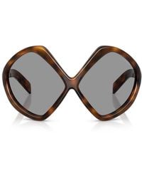 Prada - Prada Pr B21S Runway 20D50Q Juniper Tartarugato Sunglasses - Lyst