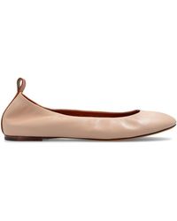 Lanvin - Ruch Detailed Slip-on Ballerina Shoes - Lyst